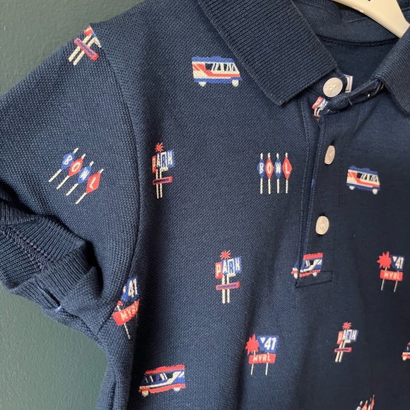 Boys short sleeve polo size 2 BNWT - Picture 2 of 2